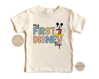 Disney First Kids Shirt, Toddler Shirt, Disney Trip Kids Shirt, Mickey  Kids Shirt, Baby Disneyworld Shirt, Disney Summer Shirt