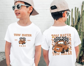 Disney Tow Mater Toddler Shirt, McQueen And Friends Kids Shirt, Disneyland Vacation Baby Bodysuit, Disneyland Family Toddler Shirt