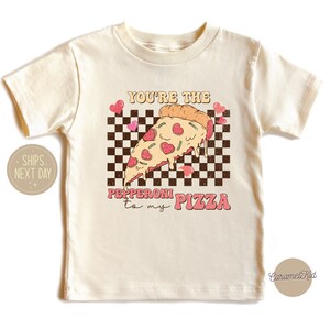 You&#39;re the Pepperoni To My Pizza Kids Shirt, Pizza Lover Kids Shirt, Funny Pizza Toddler Shirt, Retro Kids Shirt, Pizza Theme Children&#39;s Tee