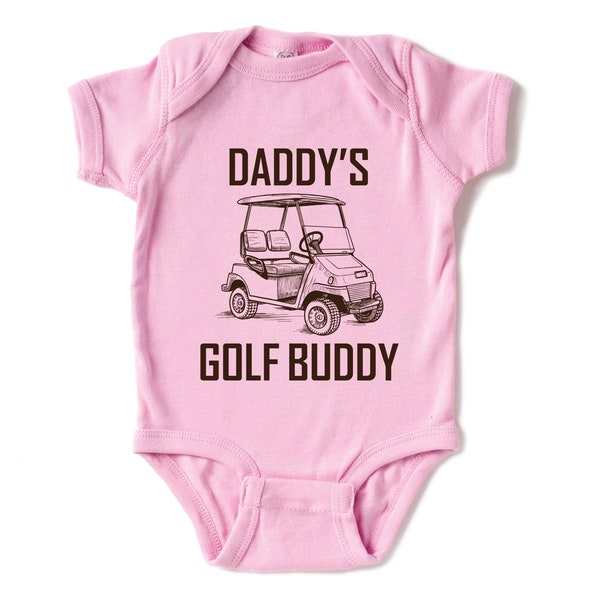 Daddy’s Golf Buddy Shirt and Onesie®, Golf Buddy Toddler Shirt, Dad’s Little Golf Player Shirt, Golf Shirt for Kids