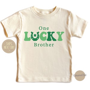 St. Patrick's Day T-Shirt - Lucky Bro T Shirt Gift St. Patrick's Day T-Shirt - Lucky Bro T Shirt Gift