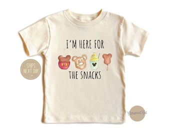 I'm Here For The Snacks , Drink And Food Tshirt , Mouse Snacks Tshirt , Snackgoal Tshirt , Snack Vacation , Disney Tshirt
