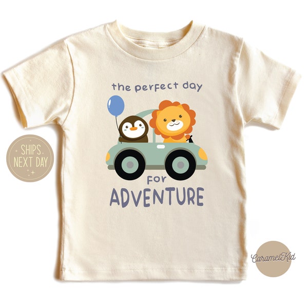 Safari Car Kids Shirt, Animal Lover Shirt, Wildlife Baby Shirt, Adventure Kids Shirt, Newborn Gift Shirt, Zoo Car Kids Shirt
