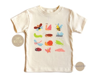 Bugs Kids Shirt, Future Entomologist Kids Shirt, Cute Toddler Shirts, Bug Lover Kids Shirt, Kids & Youth Shirts, Science Lover Kids Shirt