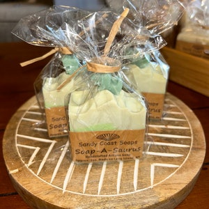 Soap-A-Saurus Artisan Bar Soap|Fall Gifts|Soap Bars|Gifts for Kids