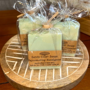 Rejuvenating Eucalyptus Artisan Soap|Soap Bars|Gifts