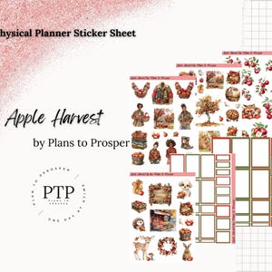 Apple Harvest Sticker Set