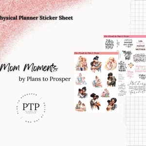 Mom Moments Moederdagstickerset