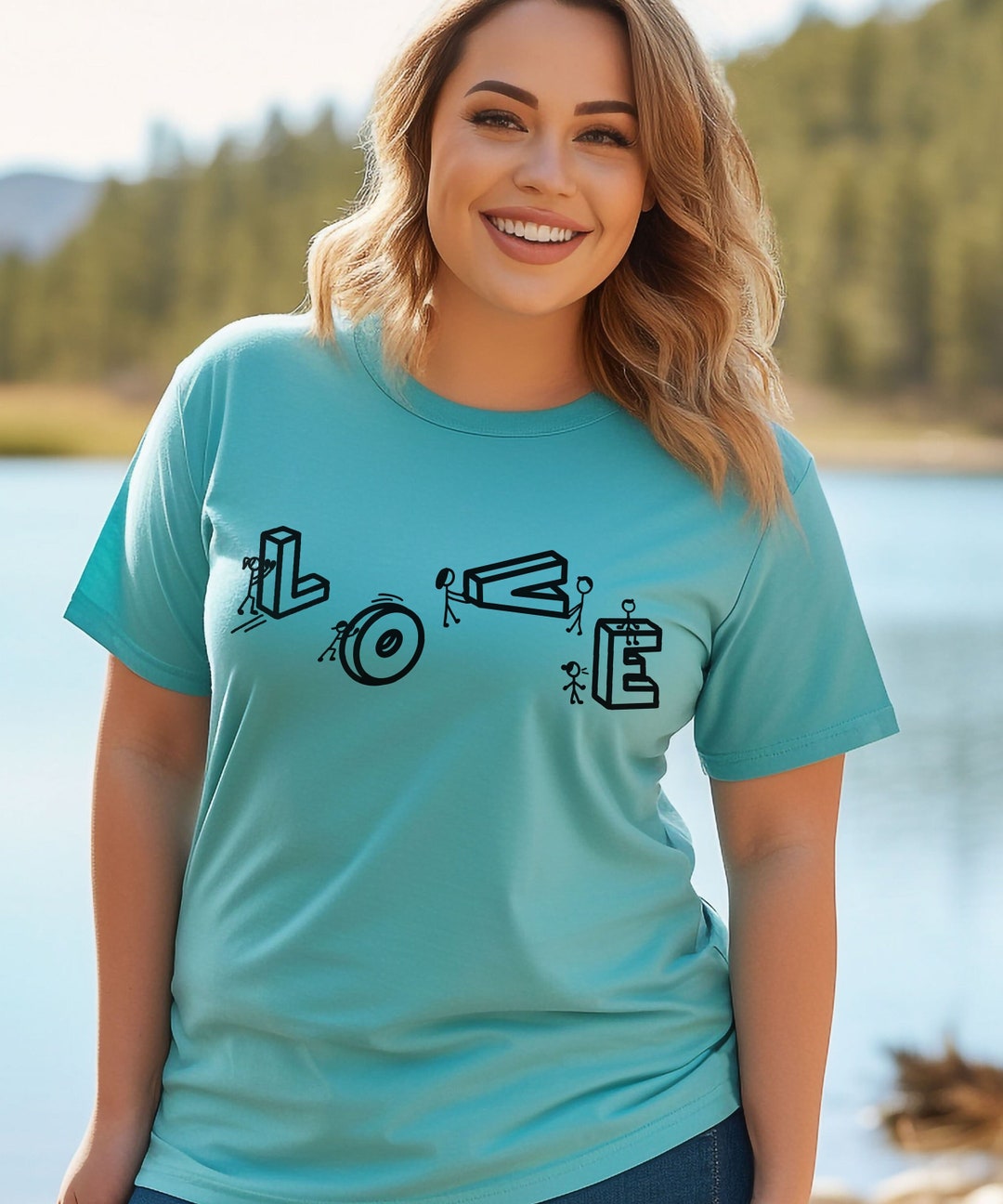 LOVE Short Sleeve Tee, Love Tshirt, Gift for Love, Cute Woman Shirt, Love Woman Shirt, Love T