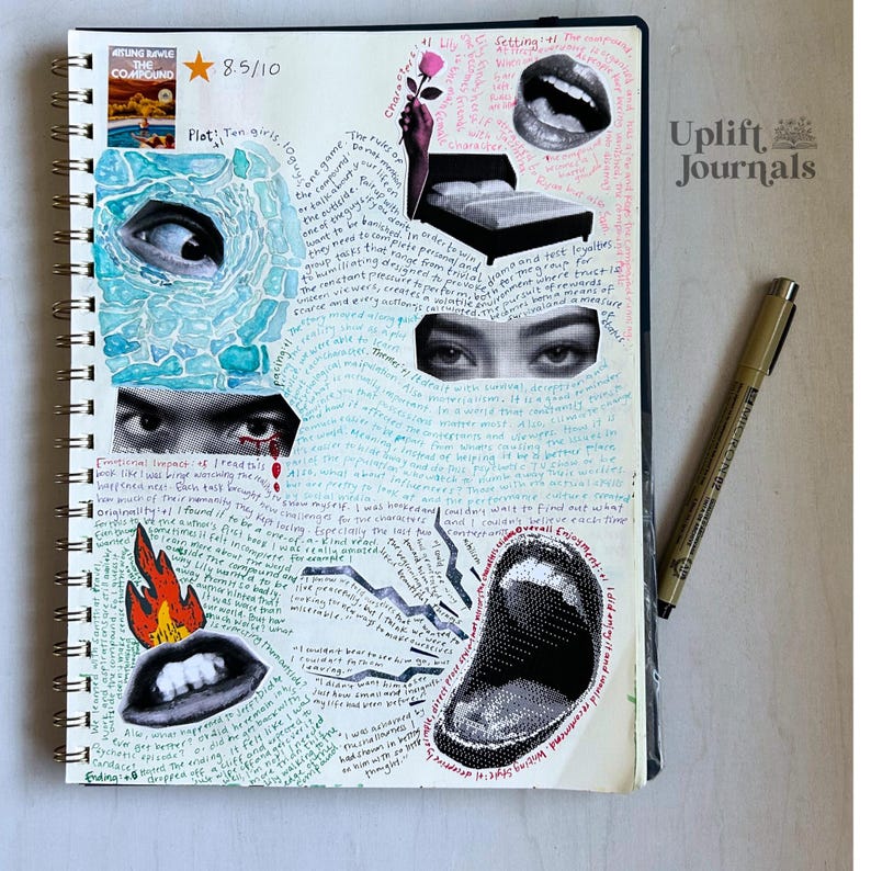 Custom Book Cover Stickers | Reading Journal Stickers | Book Club Journal Stickers image 12