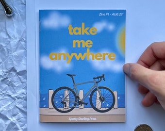 portami ovunque Zine #1 / zine di poesie, poesie, arte e poesia, raccolta di poesie, regalo per scrittori, zine da collezione