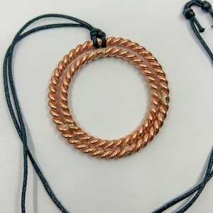 Lost & Empowerment Cubit Tsorb Ring Anhänger - 177 Mhz/188 Mhz Tersor Kette - Emotionale/Spirituelle Energie Heilungskette