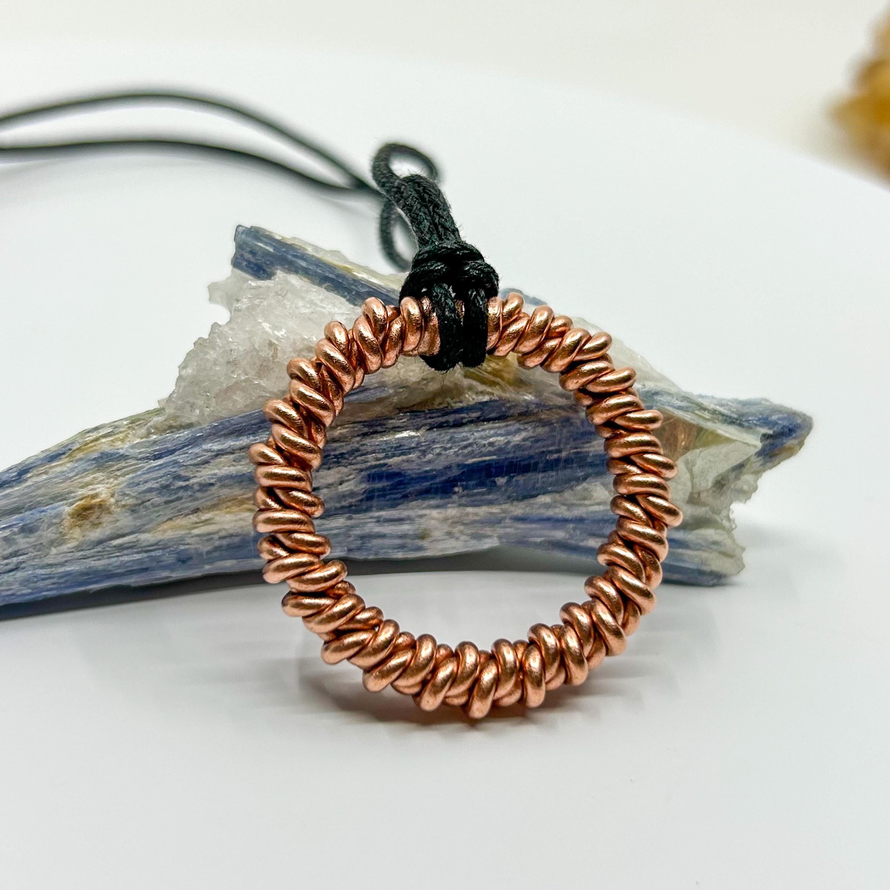 999 Cubit Tensor Ring Necklace: Double Twisted 432 Mhz Tensor