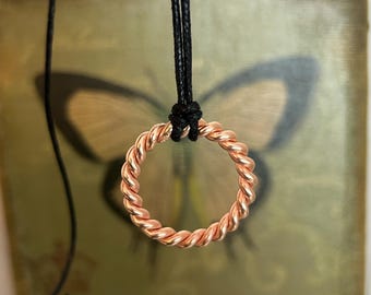 Indigo,RaMu cubit インフィニティ×テンソルコイル ペンダント Tensor Ring Pendant (energy Cubit 764 Mhz) - Etsy