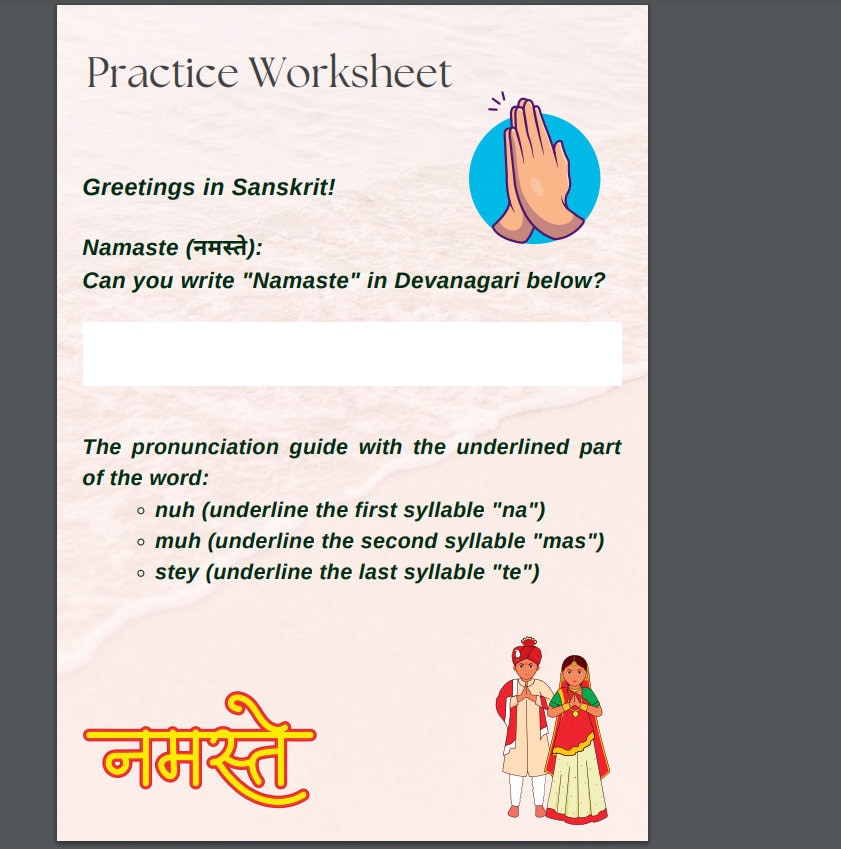 Unveiling Sanskrit's Magic! Beginner's Workbook Unlocks Ancient ...