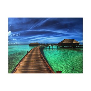 Tropical Euphoria Matte Canvas - Etsy