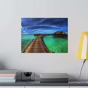 Tropical Euphoria Matte Canvas - Etsy