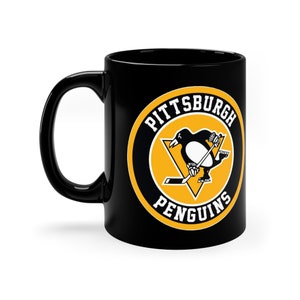 Pittsburgh Penguins 11oz Black Mug