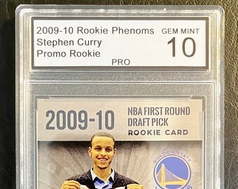 2009-10 Rookie Phenoms Stephen Curry Promo Rookie Card - Graded PRO Gem Mint 10