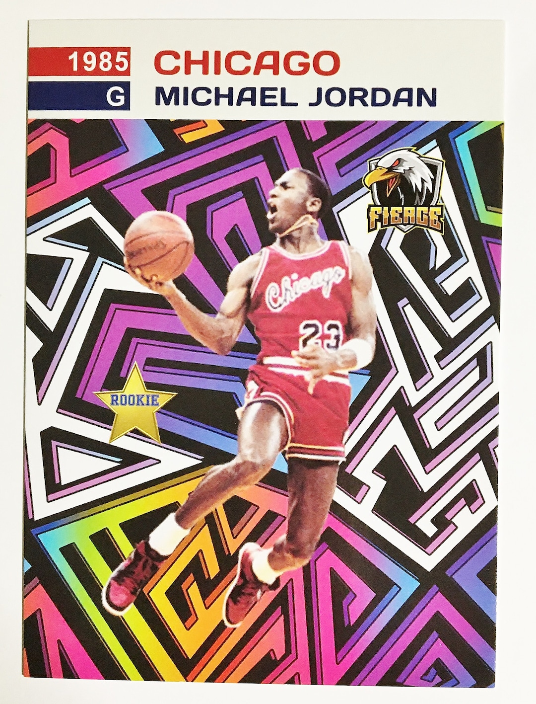 michael jordan 1985 rookie of the year card