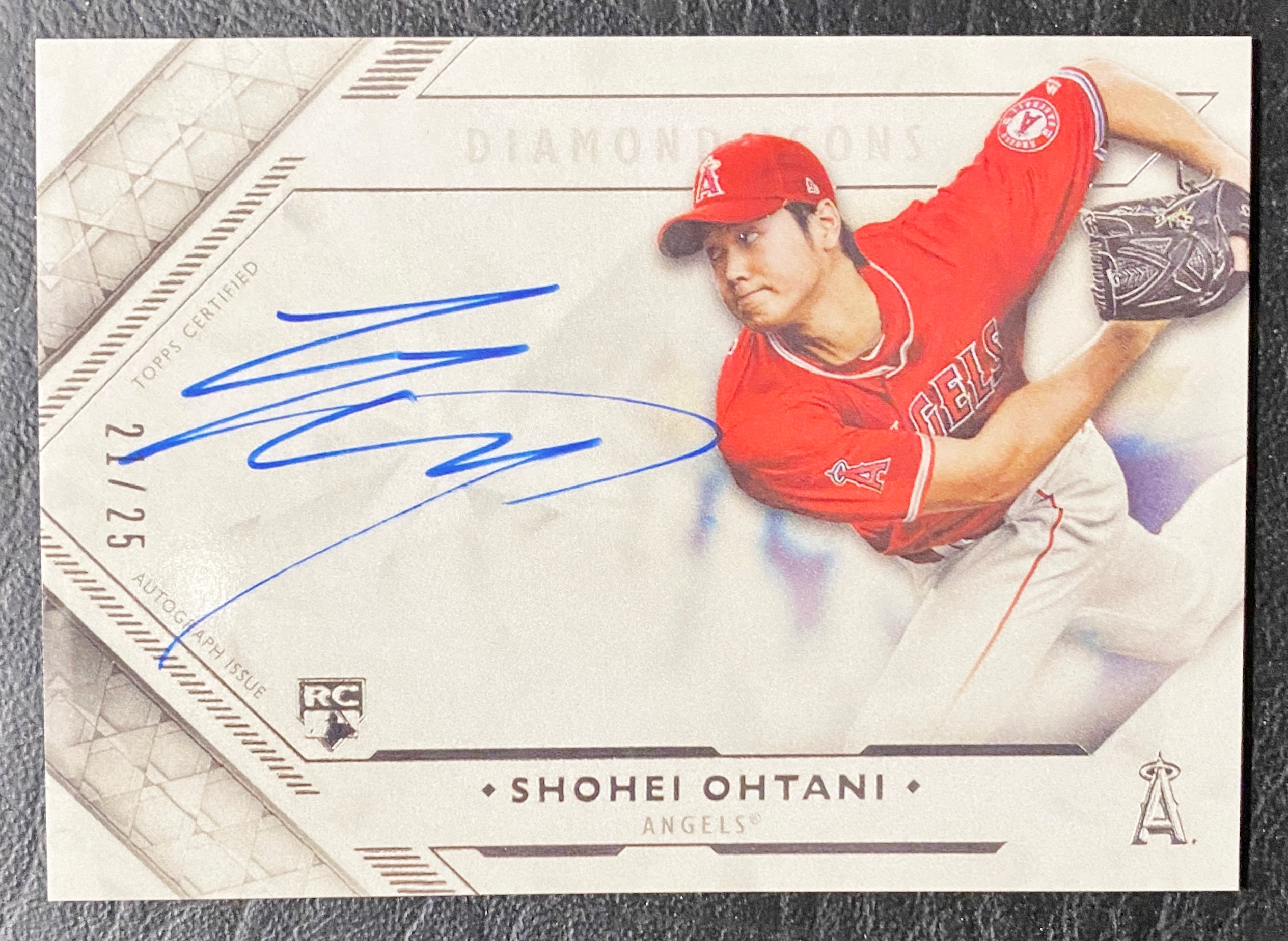 Shohei Ohtani Autographed Cards -  Hong Kong