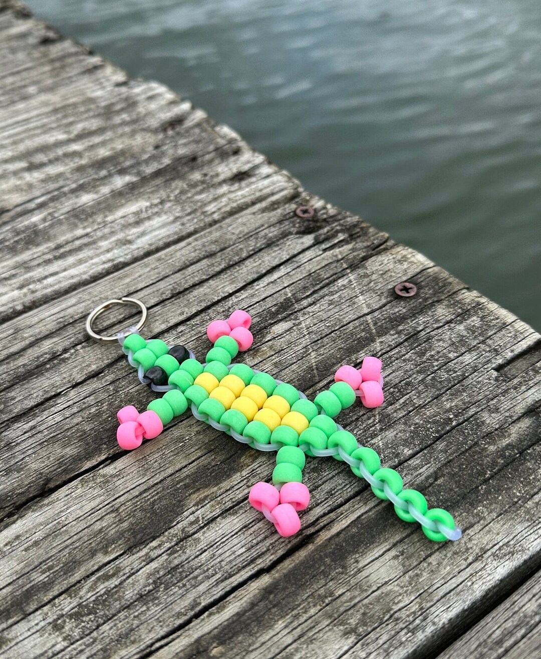 Lucky Lizards Beaded Lizard Lizard Keychain Lucky Keychain Etsy