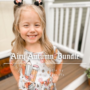 Airy Autumn BUNDLE: 2 Lightroom Mobile Presets