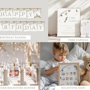 Fishing Birthday Invitation Bundle, Ofishally One Invite, O-fish-ally One 1st Birthday Bundle, The Big One, Gone Fishing Birthday Party Bundle