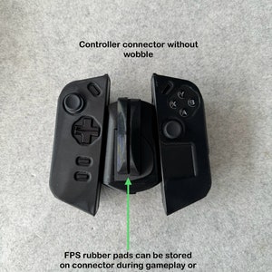 Gamemate-3in1 voor LeGo-controllerconnector met FPS-puck en 4 verborgen SD-kaartsleuven. Voor Lenovo legion go case-compatibel veelzijdig Reddit