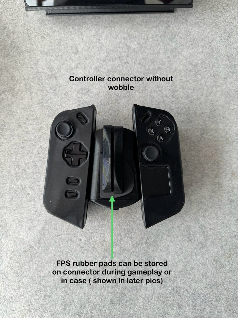Gamemate-3in1 for LeGo controller connector with FPS puck and 4 hidden SD card slots. For Lenovo legion go case compatible versatile Reddit image 3