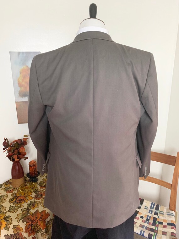 Vintage Double Breasted Suit Jacket by Andre Vill… - image 9