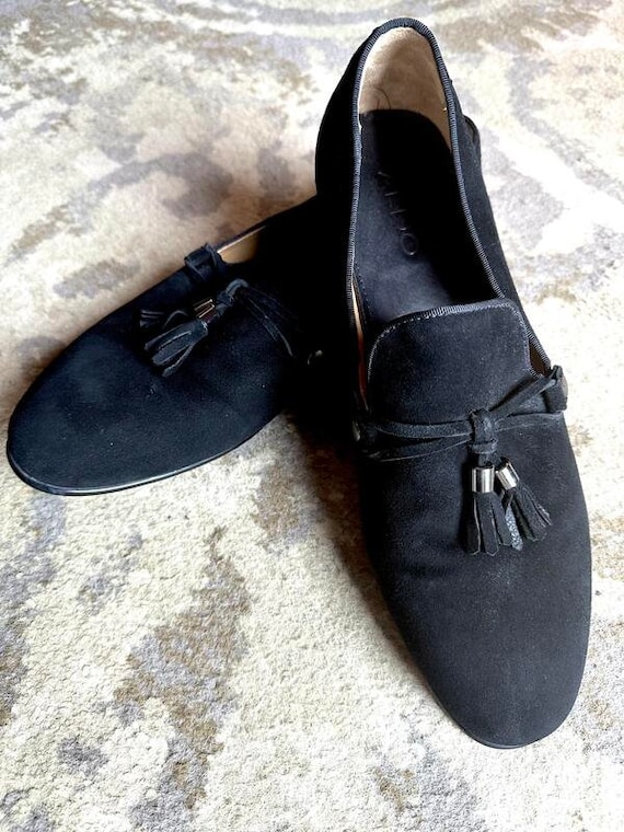 ALDO Men’s Velvet black Shoes s-l400.jpg main image 4