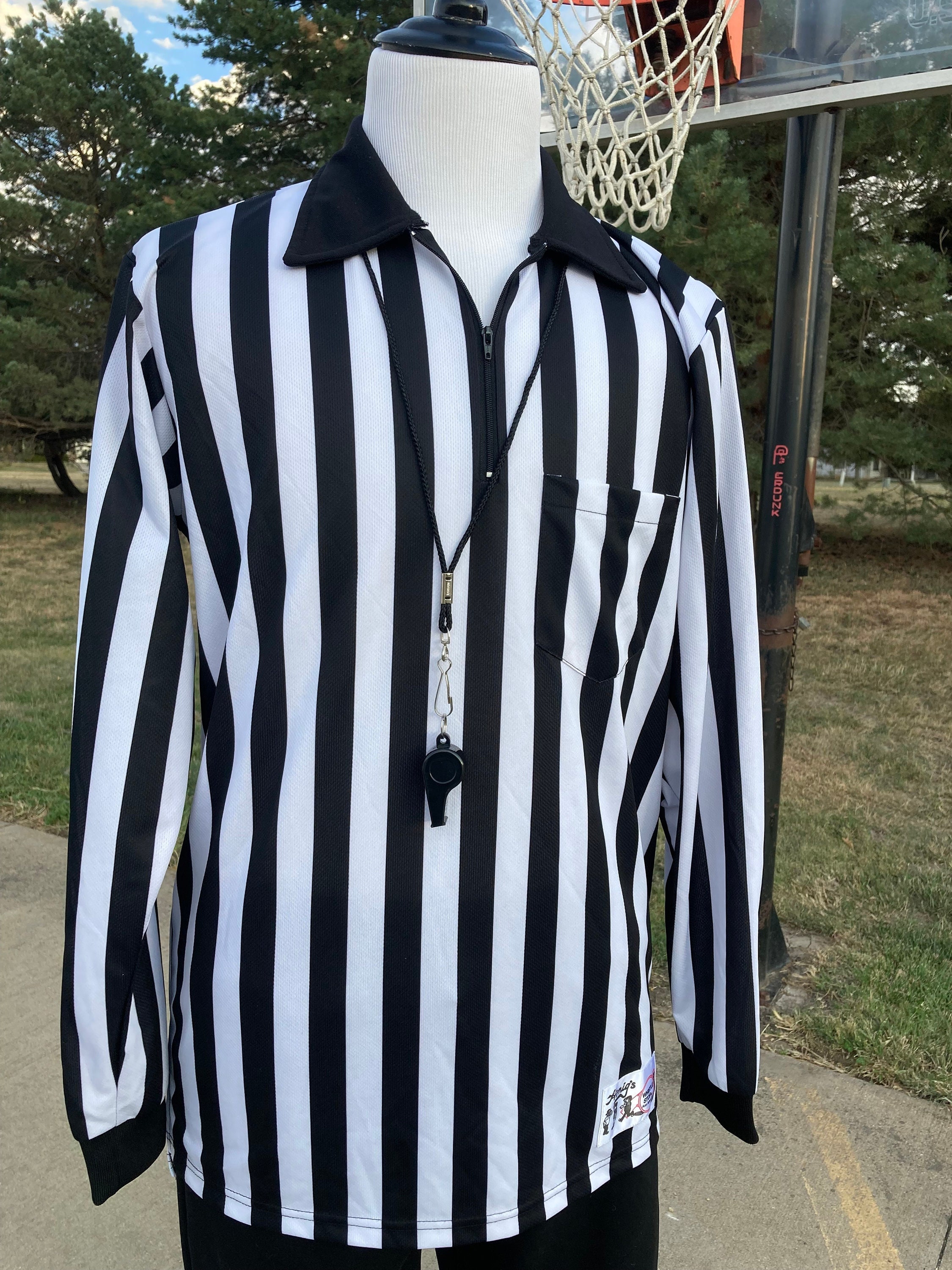 Long sleeve referee shirt on sale