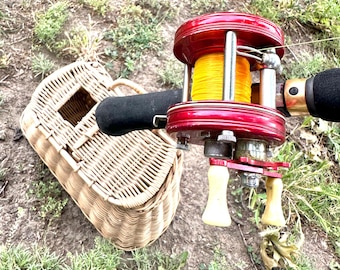 Vintage ABU Ambassadeur Spinning Reel and Shakespeare UglyStik PRO Rod