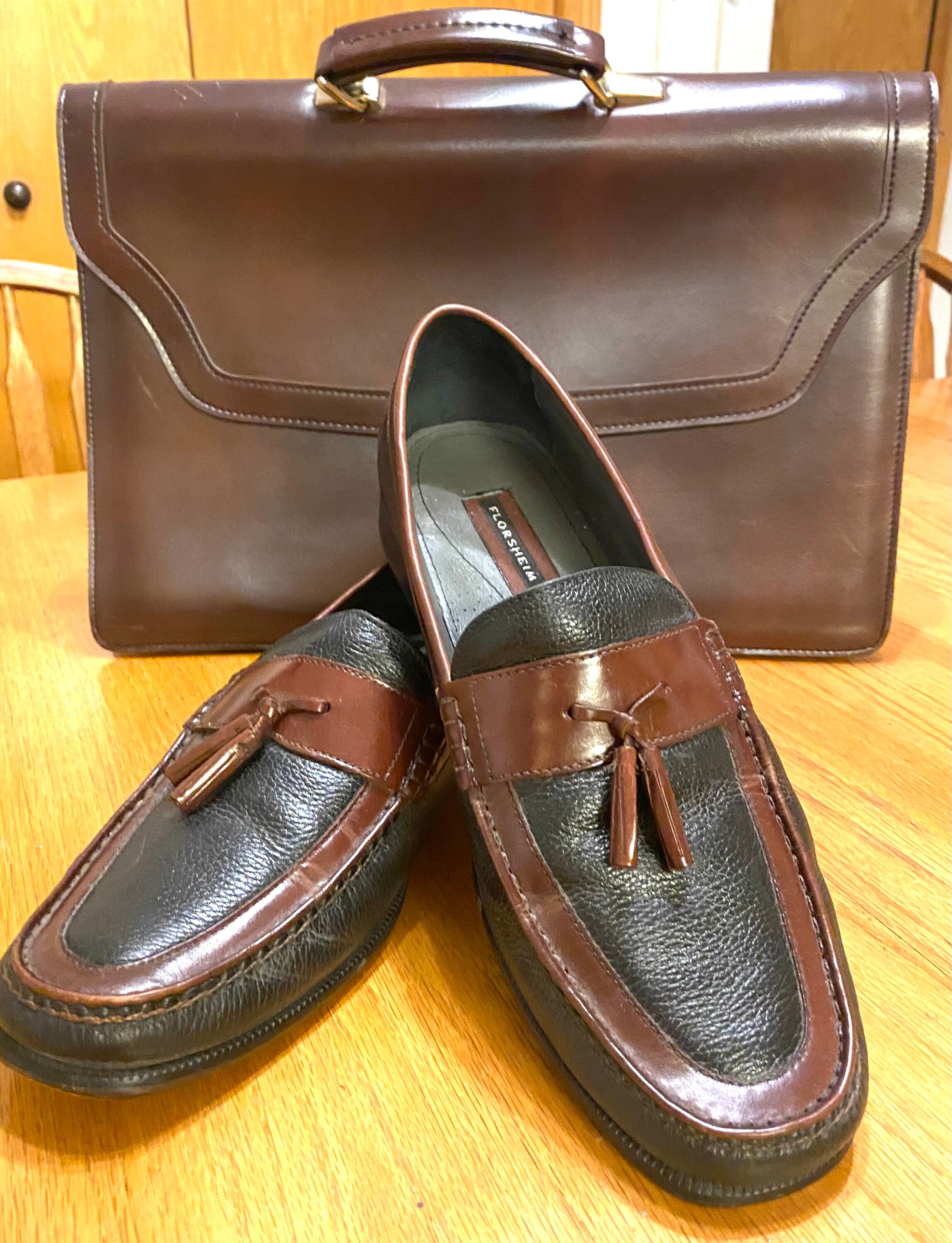 Florsheim FLS two tone shoes Florsheim Polaris FS2430 - Moc Toe Oxford with Composite Toe main image 3