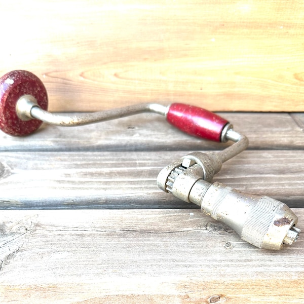 Vintage Hand Drill Made by Cross, 1960s