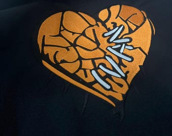 Ivan Cornejo Embroidery Hoodie - Etsy Israel