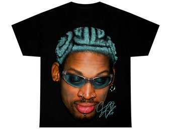 DENNIS RODMAN PNG | The Worm T-Shirt | Vintage Rap Tee | 48 Hours Bender T-Shirt | Rodman Retro Inspired Tee