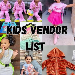Kids Vendor List