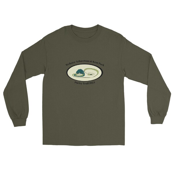 Rachael Ikins Webster Arboretum Poetry Trail Long Sleeve Shirt