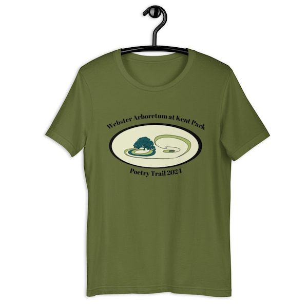 Rachael Ikins Webster Arboretum Poetry Trail T-shirt