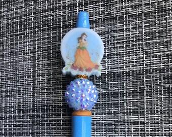 Yellow princess pen