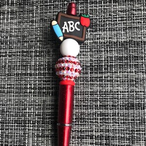 Rhinestone ABC chalkboard