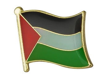 Épinglette drapeau de la Palestine