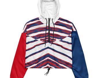 Buffalo Football || Corta-vento feminino cropped