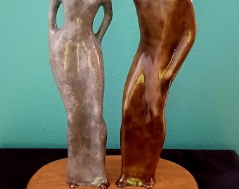 Rare Vintage Hard to Find 2003 Guilloume Perez EMPATHY Bronze Sculpture Signed Limited Edition 4/18