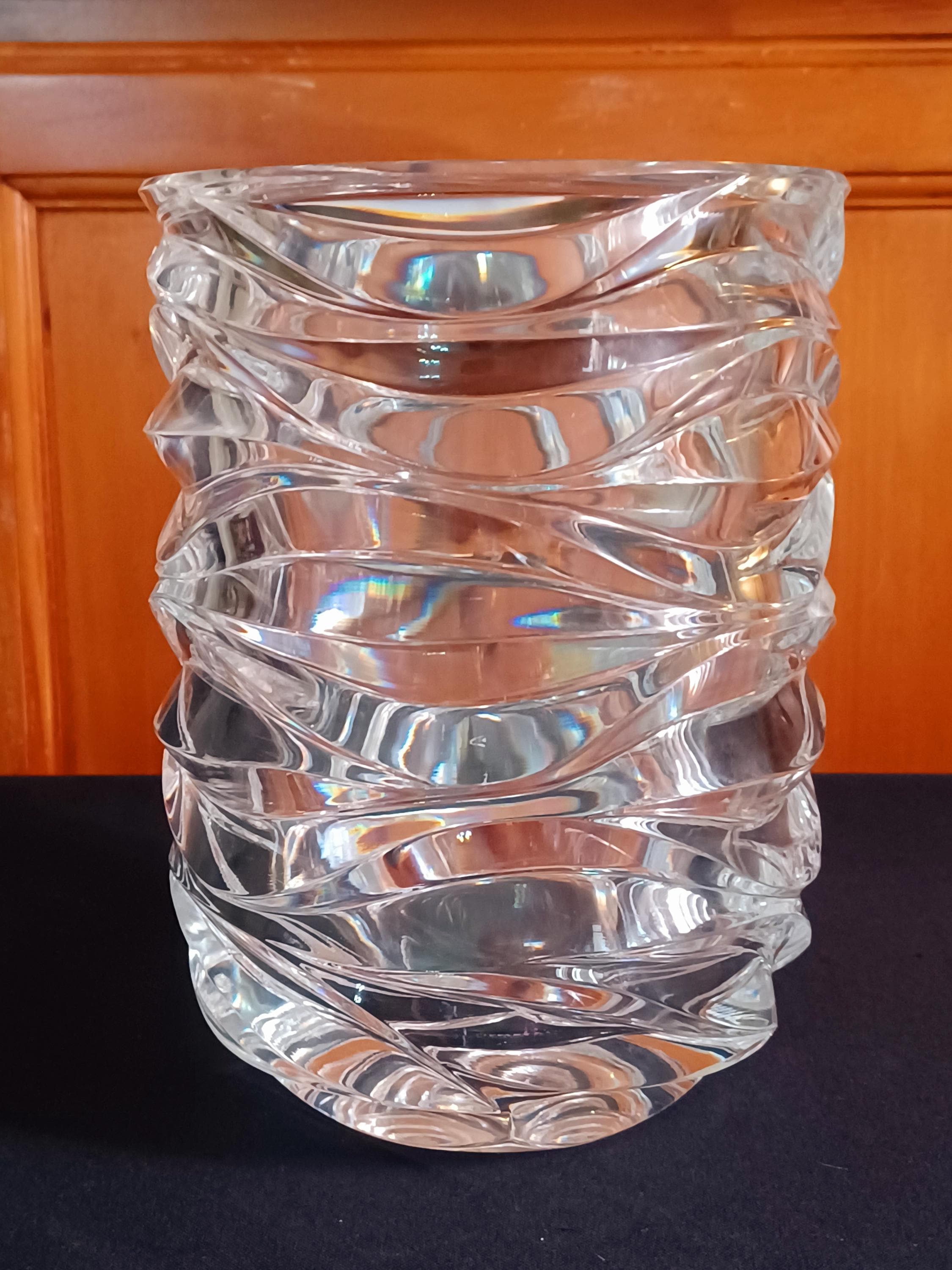 Tiffanys and Co Crystal Vase - Etsy