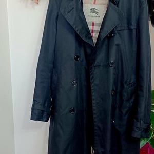 RARE Burberry London Women&#39;s Barkestone Trench Coat with Liner Size 10R USA Made