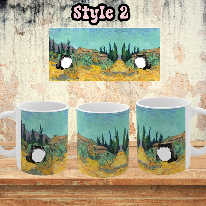 Japanese Matsumoto Hoji Frog Mug Collection 11oz - Etsy