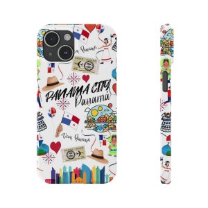 Panama City, Panama iPhone Slim Case | Urban Adventure and Style designed for iPhone models 14/13/12/11/XS/Pro Max